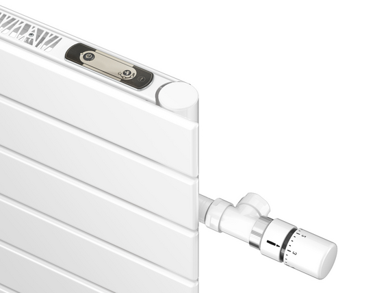 Zehnder Nova Neo Cut-Out Zehnder Nova Neo Decorative radiator Angled view